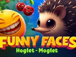 Funny faces Hoglet moglet screenshot